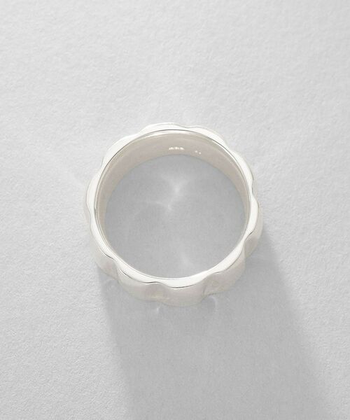 COCOSHNIK ONKITSCH / ココシュニックオンキッチュ リング | シルバー グルーヴリング | 詳細2
