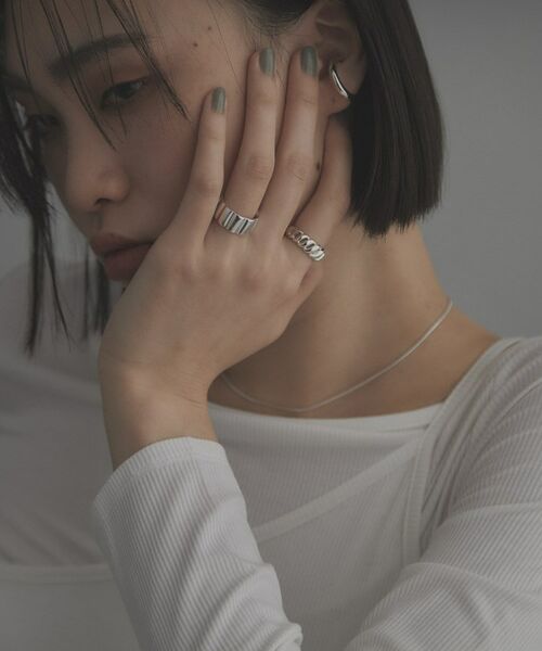 COCOSHNIK ONKITSCH / ココシュニックオンキッチュ リング | シルバー グルーヴリング | 詳細6