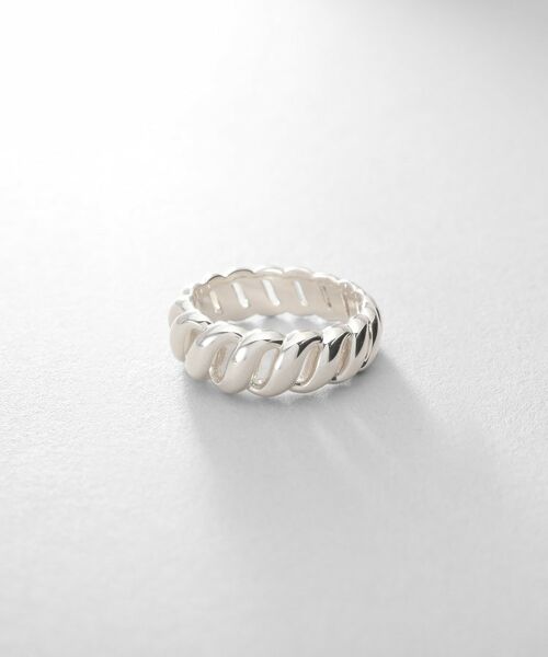 COCOSHNIK ONKITSCH / ココシュニックオンキッチュ リング | シルバー クロワッサンリング | 詳細1