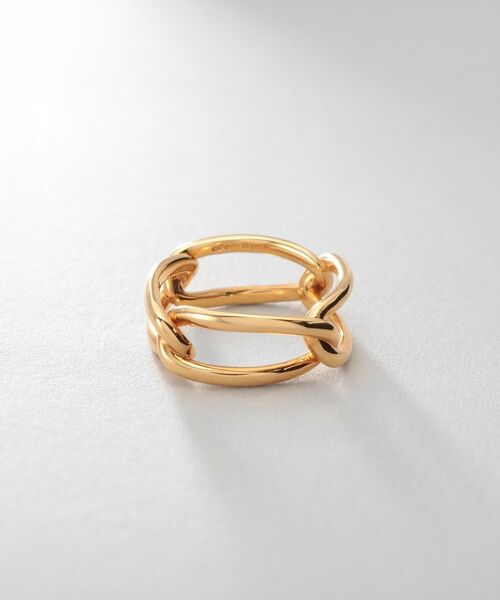 COCOSHNIK ONKITSCH / ココシュニックオンキッチュ リング | シルバー PCチェーンモチーフリング GP | 詳細2