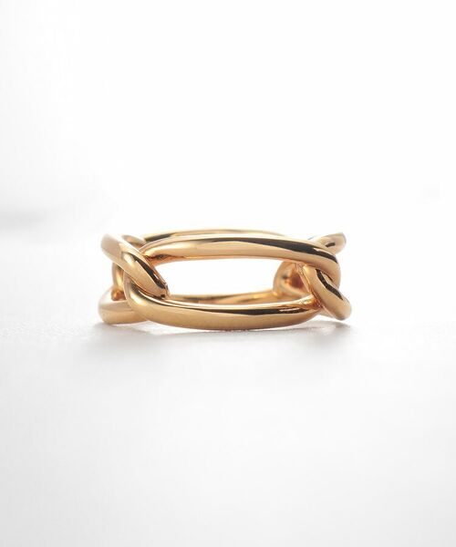 COCOSHNIK ONKITSCH / ココシュニックオンキッチュ リング | シルバー PCチェーンモチーフリング GP | 詳細3