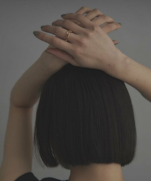 COCOSHNIK ONKITSCH / ココシュニックオンキッチュ リング | シルバー PCチェーンモチーフリング GP | 詳細7