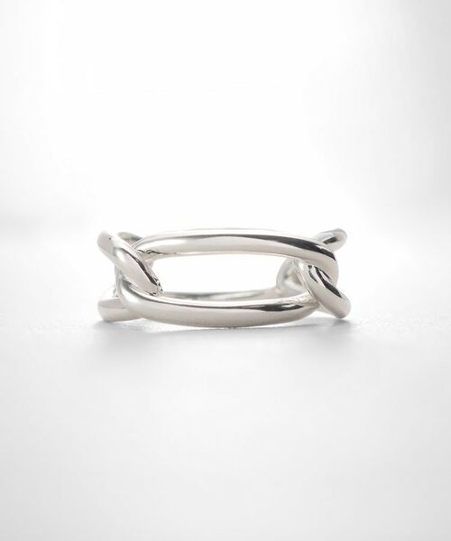 COCOSHNIK ONKITSCH / ココシュニックオンキッチュ リング | シルバー PCチェーンモチーフリング | 詳細3