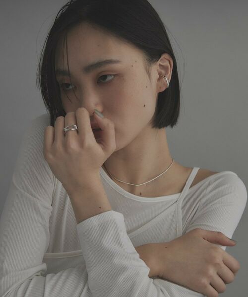 COCOSHNIK ONKITSCH / ココシュニックオンキッチュ リング | シルバー PCチェーンモチーフリング | 詳細6