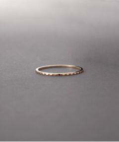 COCOSHNIK ONKITSCH / ココシュニックオンキッチュ リング | K10スキニーリング フラップカット