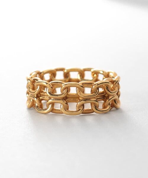 COCOSHNIK ONKITSCH / ココシュニックオンキッチュ リング | シルバー ビスマルクチェーンモチーフリング GP | 詳細2