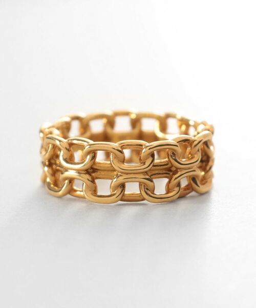 COCOSHNIK ONKITSCH / ココシュニックオンキッチュ リング | シルバー ビスマルクチェーンモチーフリング GP | 詳細3