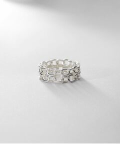 COCOSHNIK ONKITSCH / ココシュニックオンキッチュ リング | シルバー ビスマルクチェーンモチーフリング