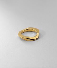 COCOSHNIK ONKITSCH / ココシュニックオンキッチュ リング | シルバー カーブチェーンモチーフリング GP