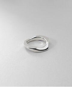 COCOSHNIK ONKITSCH / ココシュニックオンキッチュ リング | シルバー カーブチェーンモチーフリング