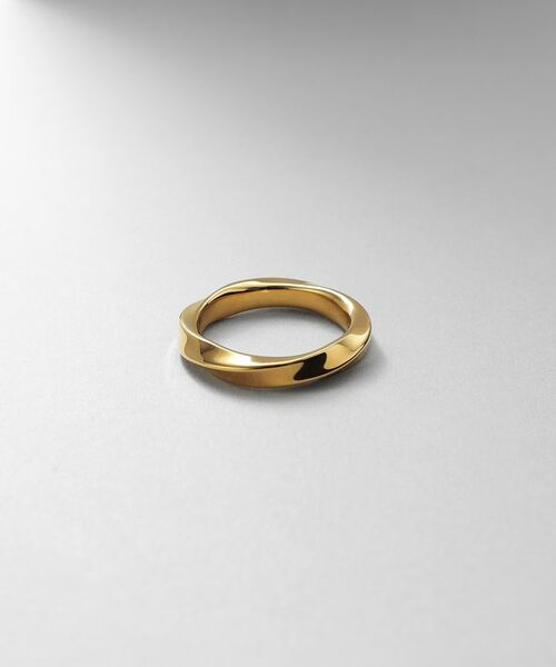 COCOSHNIK ONKITSCH / ココシュニックオンキッチュ リング | シルバー スクリューリング GP（ゴールド(600)）