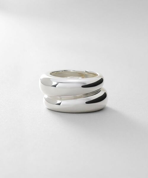 COCOSHNIK ONKITSCH / ココシュニックオンキッチュ リング | シルバー チャビーローテイテッドリング | 詳細2