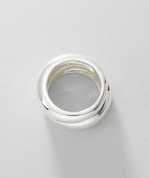 COCOSHNIK ONKITSCH / ココシュニックオンキッチュ リング | シルバー チャビーローテイテッドリング | 詳細3