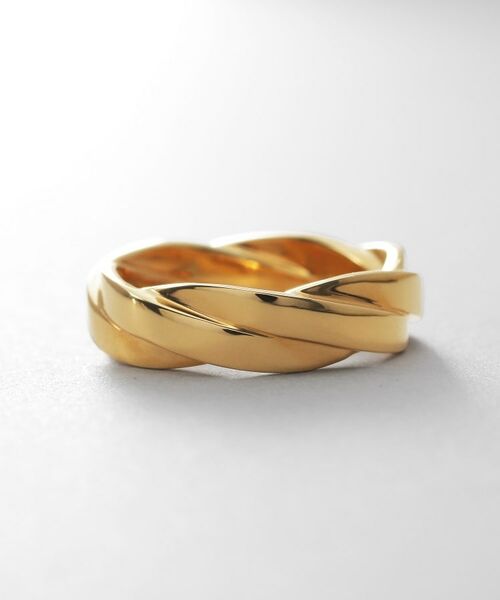 COCOSHNIK ONKITSCH / ココシュニックオンキッチュ リング | シルバー フラットブレイドリング GP | 詳細4