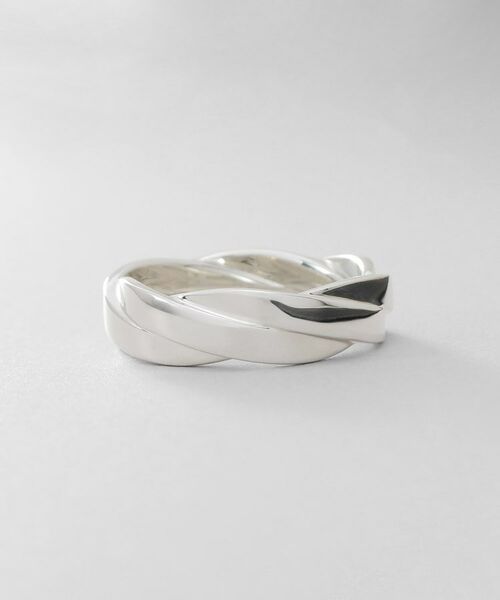 COCOSHNIK ONKITSCH / ココシュニックオンキッチュ リング | シルバー フラットブレイドリング | 詳細2
