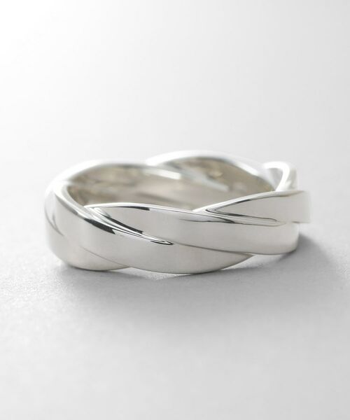 COCOSHNIK ONKITSCH / ココシュニックオンキッチュ リング | シルバー フラットブレイドリング | 詳細4