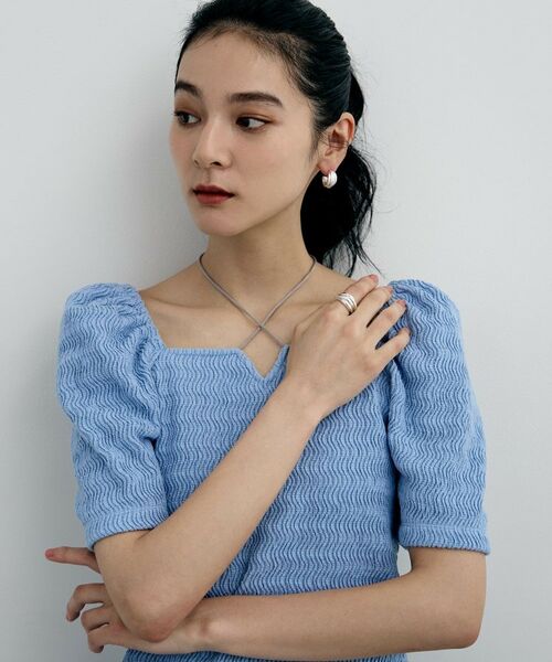 COCOSHNIK ONKITSCH / ココシュニックオンキッチュ リング | シルバー タングルドドームリング | 詳細5