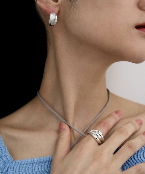COCOSHNIK ONKITSCH / ココシュニックオンキッチュ リング | シルバー タングルドドームリング | 詳細6