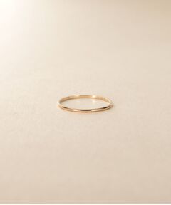 COCOSHNIK ONKITSCH / ココシュニックオンキッチュ リング | K10スキニーピンキーリング ストレート