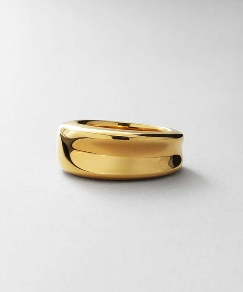 COCOSHNIK ONKITSCH / ココシュニックオンキッチュ リング | シルバー コンケイブピンキーリング GP | 詳細2