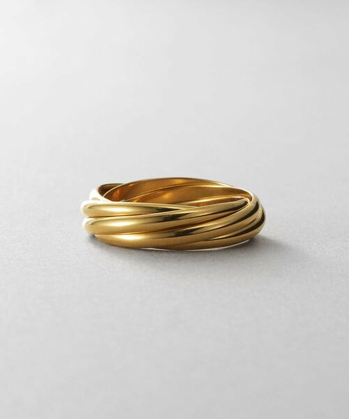 COCOSHNIK ONKITSCH / ココシュニックオンキッチュ リング | シルバー 5レイヤーズピンキーリング GP | 詳細2