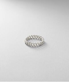 COCOSHNIK ONKITSCH / ココシュニックオンキッチュ リング | シルバー カーブチェーンモチーフピンキーリング