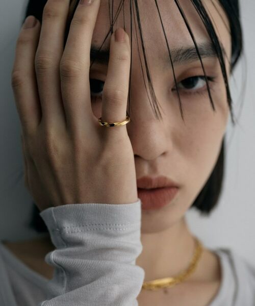 COCOSHNIK ONKITSCH / ココシュニックオンキッチュ リング | シルバー スクリューピンキーリング GP | 詳細7