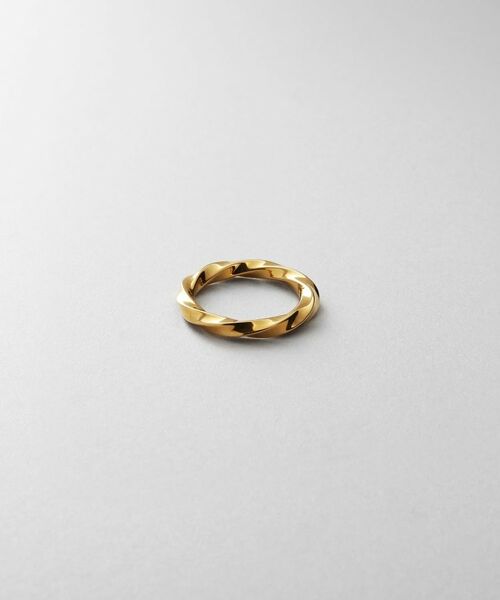 COCOSHNIK ONKITSCH / ココシュニックオンキッチュ リング | シルバー スクリューピンキーリング GP（ゴールド(600)）