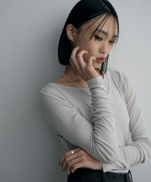 COCOSHNIK ONKITSCH / ココシュニックオンキッチュ リング | シルバー スクリューピンキーリング | 詳細5