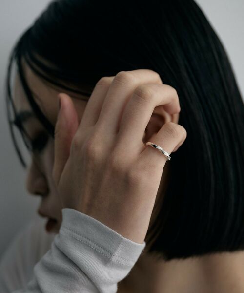 COCOSHNIK ONKITSCH / ココシュニックオンキッチュ リング | シルバー スクリューピンキーリング | 詳細7