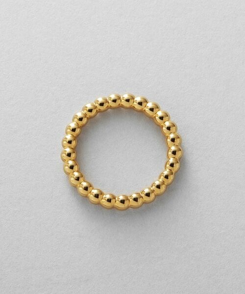 COCOSHNIK ONKITSCH / ココシュニックオンキッチュ リング | シルバー ボールラインピンキーリング GP | 詳細3