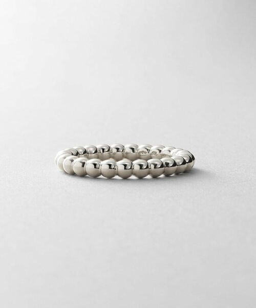 COCOSHNIK ONKITSCH / ココシュニックオンキッチュ リング | シルバー ボールラインピンキーリング | 詳細2