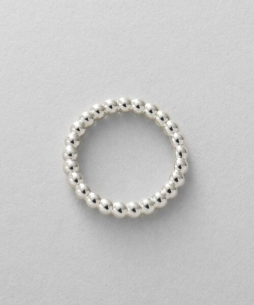 COCOSHNIK ONKITSCH / ココシュニックオンキッチュ リング | シルバー ボールラインピンキーリング | 詳細3