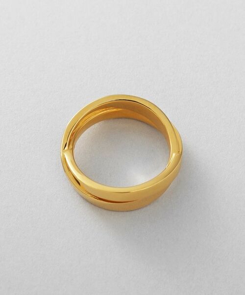 COCOSHNIK ONKITSCH / ココシュニックオンキッチュ リング | シルバー フラットクロスリング GP | 詳細4