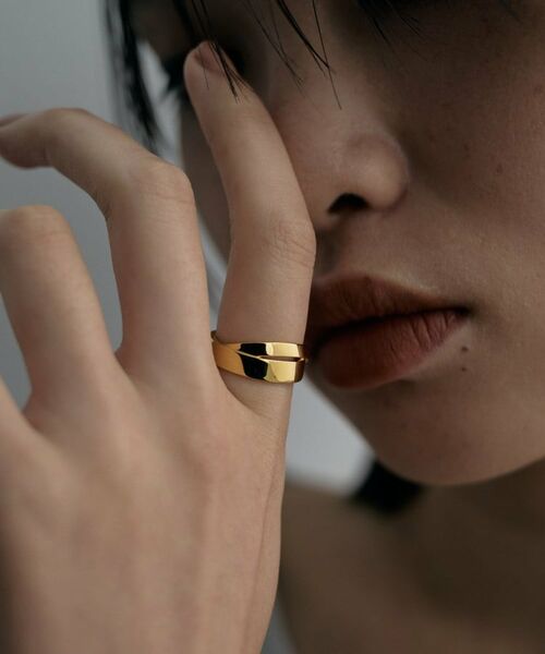 COCOSHNIK ONKITSCH / ココシュニックオンキッチュ リング | シルバー フラットクロスリング GP | 詳細8