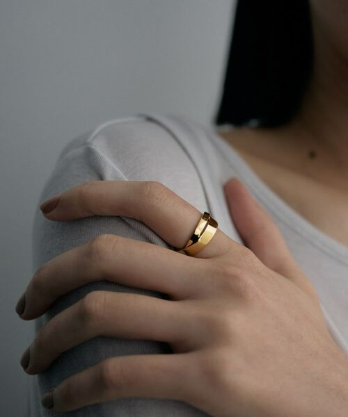 COCOSHNIK ONKITSCH / ココシュニックオンキッチュ リング | シルバー フラットクロスリング GP | 詳細9