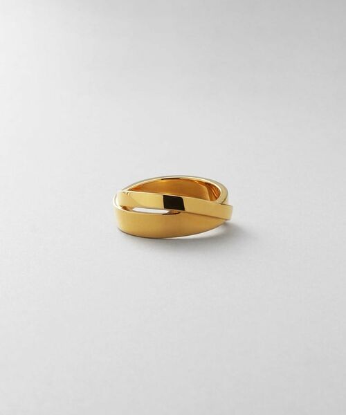 COCOSHNIK ONKITSCH / ココシュニックオンキッチュ リング | シルバー フラットクロスリング GP（ゴールド(600)）