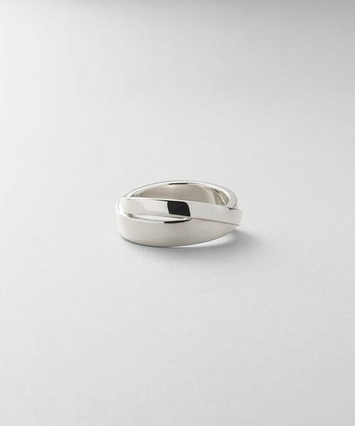 COCOSHNIK ONKITSCH / ココシュニックオンキッチュ リング | シルバー フラットクロスリング | 詳細1