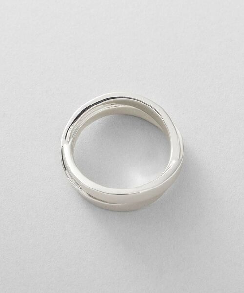 COCOSHNIK ONKITSCH / ココシュニックオンキッチュ リング | シルバー フラットクロスリング | 詳細4