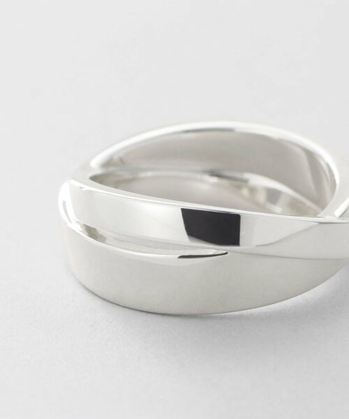 COCOSHNIK ONKITSCH / ココシュニックオンキッチュ リング | シルバー フラットクロスリング | 詳細5