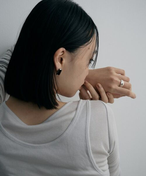 COCOSHNIK ONKITSCH / ココシュニックオンキッチュ リング | シルバー フラットクロスリング | 詳細8