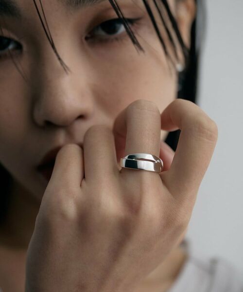 COCOSHNIK ONKITSCH / ココシュニックオンキッチュ リング | シルバー フラットクロスリング | 詳細9