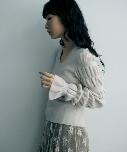 COCOSHNIK ONKITSCH / ココシュニックオンキッチュ リング | K10スキニーリング パラレルスラッシュ | 詳細6