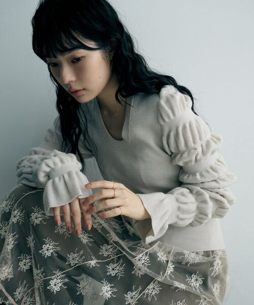 COCOSHNIK ONKITSCH / ココシュニックオンキッチュ リング | K10スキニーリング リニアタイル | 詳細6