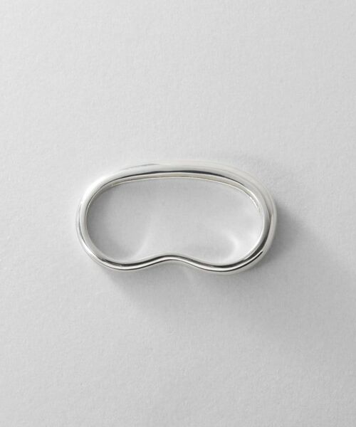 COCOSHNIK ONKITSCH / ココシュニックオンキッチュ リング | シルバー 【サステナブル】ダブルフィンガー グラデーションリング | 詳細3
