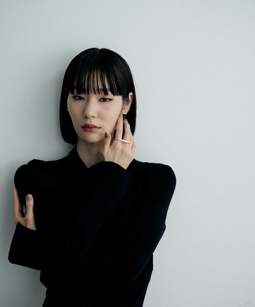 COCOSHNIK ONKITSCH / ココシュニックオンキッチュ リング | シルバー 【サステナブル】ダブルフィンガー グラデーションリング | 詳細5