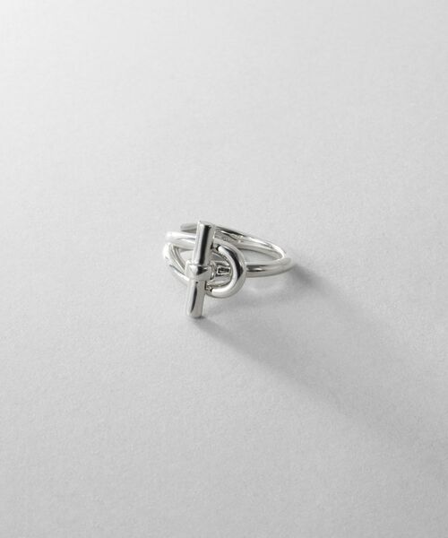COCOSHNIK ONKITSCH / ココシュニックオンキッチュ リング | シルバー マンテルモチーフリング | 詳細1