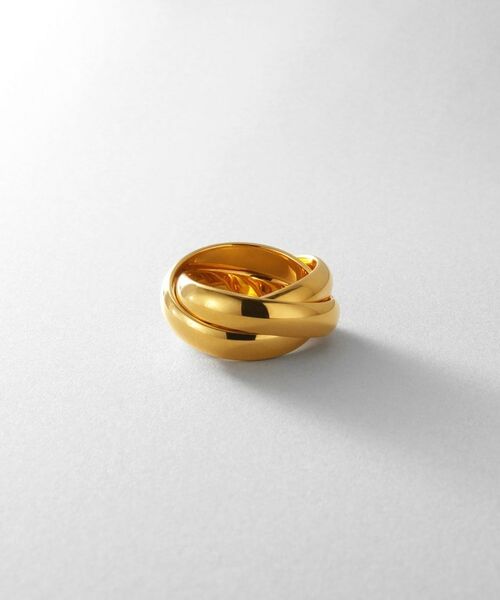 COCOSHNIK ONKITSCH / ココシュニックオンキッチュ リング | シルバー ボリュームリング ドームトリプル（16号、18号） GP | 詳細1