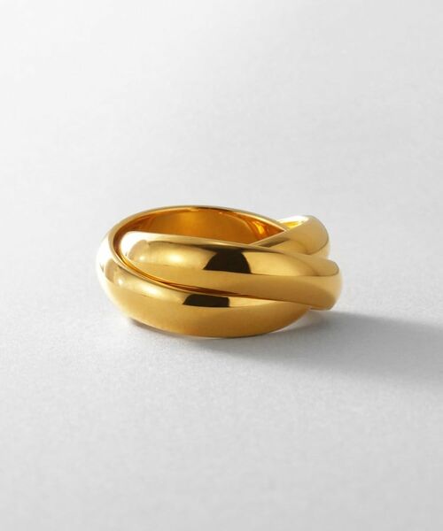 COCOSHNIK ONKITSCH / ココシュニックオンキッチュ リング | シルバー ボリュームリング ドームトリプル（16号、18号） GP | 詳細2