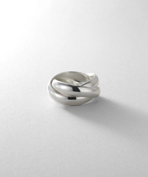 COCOSHNIK ONKITSCH / ココシュニックオンキッチュ リング | シルバー ボリュームリング ドームトリプル（16号、18号） | 詳細1